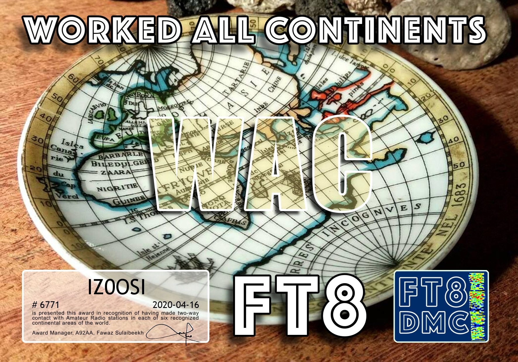 IZ0OSI-WAC-WAC_FT8DMC