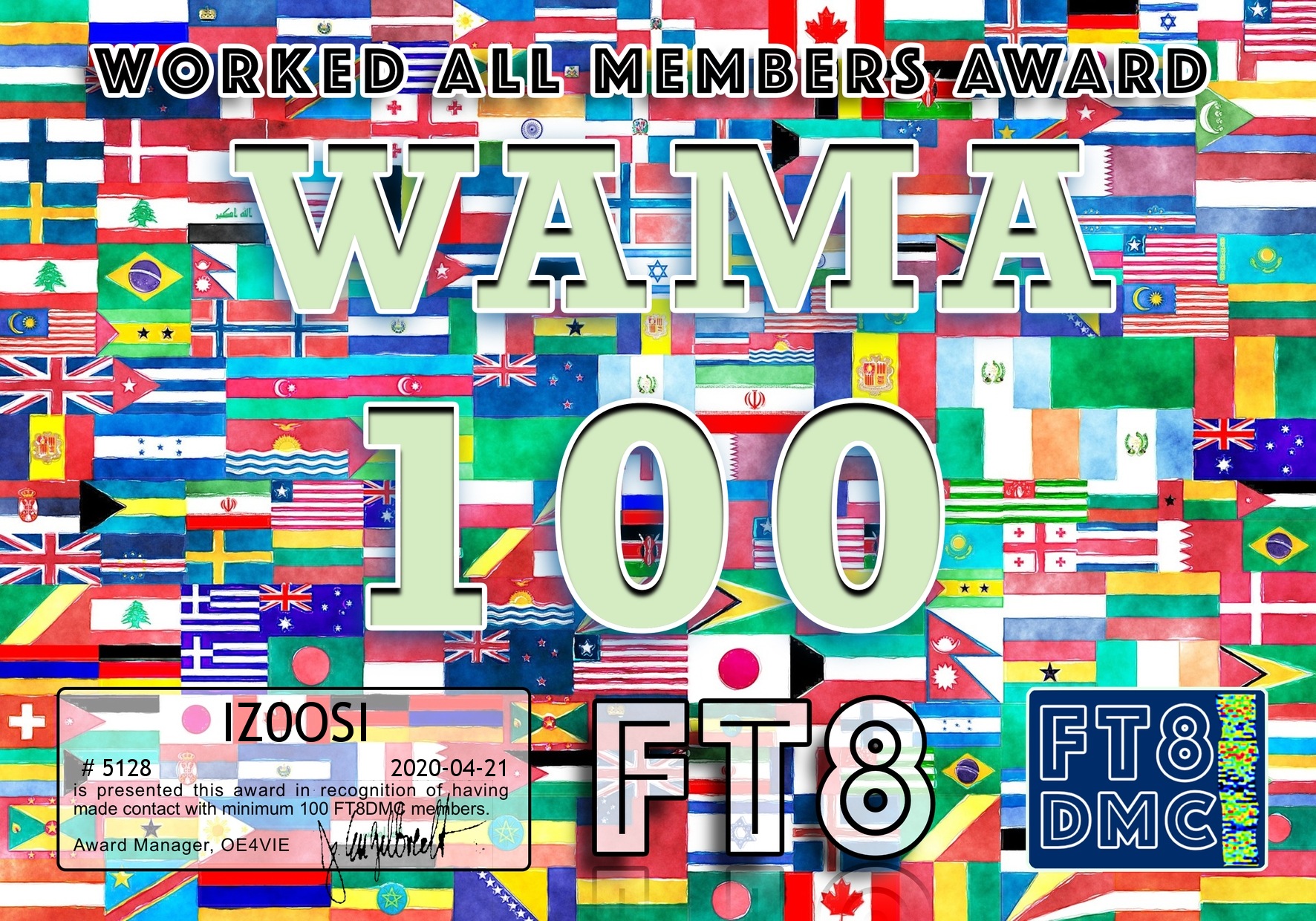 IZ0OSI-WAMA-100_FT8DMC